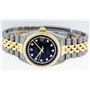 Image 5 : Rolex Mens 2 Tone 14K Black VS Diamond 36MM Datejust Wristwatch