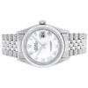 Image 6 : Rolex Mens Stainless Steel Mother Of Pearl Roman Datejust 36MM Wriswatch Datejus