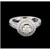 Image 2 : 1.33 ctw Diamond Ring - 14KT White Gold