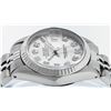 Image 5 : Rolex Ladies Stainless Steel Silver Diamond 26MM Datejust Wristwatch