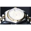 Image 3 : Rolex Ladies 2 Tone 14K Champagne Roman Fluted Datejust Wristwatch