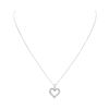 Image 2 : 0.50 ctw Diamond Pendant with Chain - 14KT White Gold