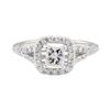 Image 2 : 0.86 ctw Diamond Ring - 14KT White Gold