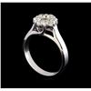 Image 4 : 0.75 ctw Diamond Ring - 14KT White Gold