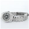 Image 4 : Rolex Ladies Stainless Steel 26MM Black Diamond Lugs Datejust Wristwatch