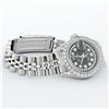 Image 6 : Rolex Ladies Stainless Steel 26MM Black Diamond Lugs Datejust Wristwatch