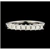 Image 2 : 0.54 ctw Diamond Ring - 14KT White Gold