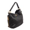 Image 1 : Prada Black Leather Hobo Shoulder Bag