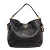 Image 2 : Prada Black Leather Hobo Shoulder Bag