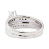 Image 3 : 0.65 ctw Diamond Wedding Set - 14KT White Gold