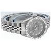 Image 3 : Rolex Ladies Stainless Steel Slate Grey Pyramid Diamond Datejust Wristwatch