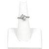 Image 2 : 0.89 ctw Diamond Ring - 14KT White Gold
