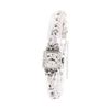Image 2 : Hamilton 1.80 ctw Diamond Lady's Vintage Wristwatch - 14KT White Gold