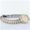 Image 9 : Rolex Ladies 2 Tone 14K Champagne Diamond Datejust Wriswatch