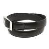 Image 5 : Louis Vuitton Black Leather Ceinture Mirage Belt 90