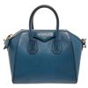 Image 9 : Givenchy Blue Grained Leather Mini Antigona Bag
