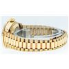 Image 5 : Rolex Ladies 18K Yellow Gold MOP Diamond President Wristwatch With Watch Winder