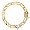 Image 6 : Vintage 14kt Yellow Gold 8.4mm Large Gucci Link Chain Bracelet