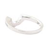 Image 3 : 0.25 ctw Diamond Shaped Band - 14KT White Gold