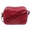 Image 2 : Gucci Red Microguccissima GG Leather Bree Crossbody Messenger Bag