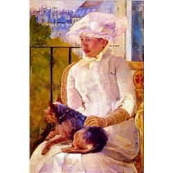 Mary Cassatt - Woman With A Dog