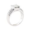 Image 4 : 0.96 ctw Diamond Ring - 14KT White Gold
