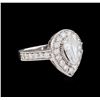 Image 1 : 1.88 ctw Diamond Ring - 14KT White Gold