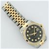Image 4 : Rolex Mens 2 Tone 14K Black Diamond 36MM Datejust Wriswatch