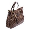 Image 1 : Louis Vuitton Damier Ebene Canvas Leather Evora MM Bag