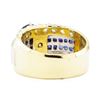 Image 3 : 3.32 ctw Sapphire And Diamond Ring - 14KT Yellow And White Gold