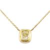 Image 1 : 0.57 ctw Diamond Necklace - 14KT Yellow Gold