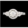 Image 2 : 1.31 ctw Diamond Ring - 14KT White Gold