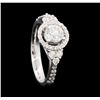 Image 4 : 1.31 ctw Diamond Ring - 14KT White Gold