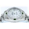 Image 5 : Rolex Ladies Stainless Steel Mother Of Pearl Diamond 26MM Datejust Wristwatch