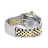 Image 3 : Rolex Mens 2 Tone 14K Mother Of Pearl Diamond 36MM Datejust Wriswatch