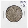 Image 1 : 1875-S Liberty Seated Half Dollar Coin
