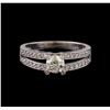 Image 2 : 0.74 ctw Diamond Ring - 14KT White Gold