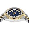 Image 5 : Rolex Ladies 2 Tone Blue Diamond & Sapphire Datejust Wristwatch