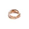 Image 1 : Cartier 18K Gold Classic Trinity Ring 44