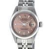 Image 1 : Rolex Ladies Stainless Steel Salmon Dial 26MM Datejust Wristwatch