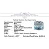 Image 2 : 7.68 ct.Natural Cushion Cut Aquamarine
