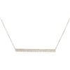 Image 1 : 0.3 ctw Diamond Necklace - 14KT White Gold