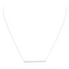 Image 2 : 0.3 ctw Diamond Necklace - 14KT White Gold