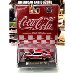 2019 USA Coca-Cola minicar 1968 model Primus Barracuda HEMI