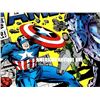 Image 10 : 49cm Captain America Marvel Wooden Sign