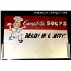 Image 2 : USA store display 46cm Campbell soup Campbell kids Sign