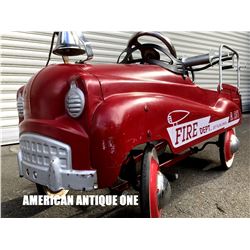 Fire Dept Ride On Pedal Car