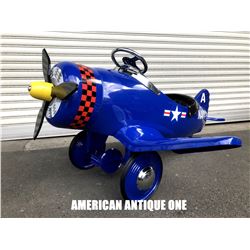 US Navy Airplane Ride On Pedal Car