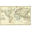 Image 1 : A Map of the World, on Mercators Projection #1031631