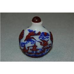 Peking Glass Snuff Bottle #1031835